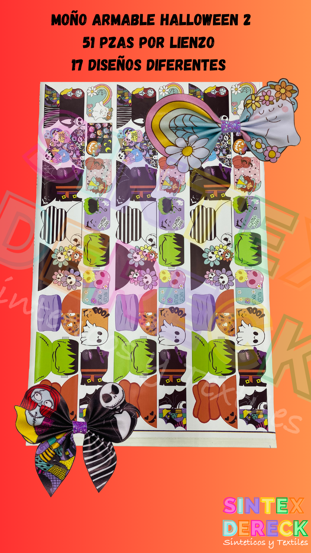 MOÑO ARMABLE HALLOWEEN 2