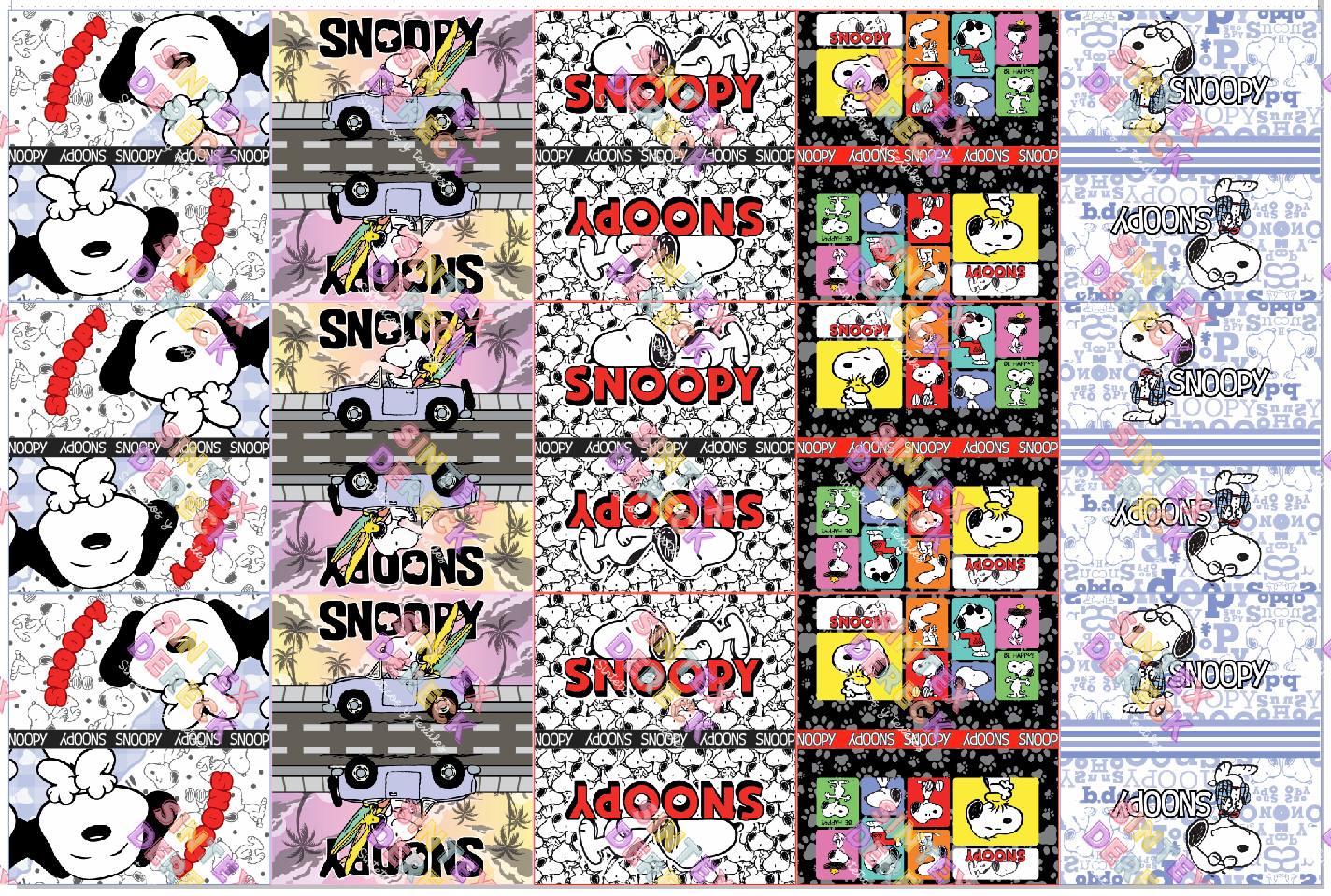 LIENZOS SNOOPY