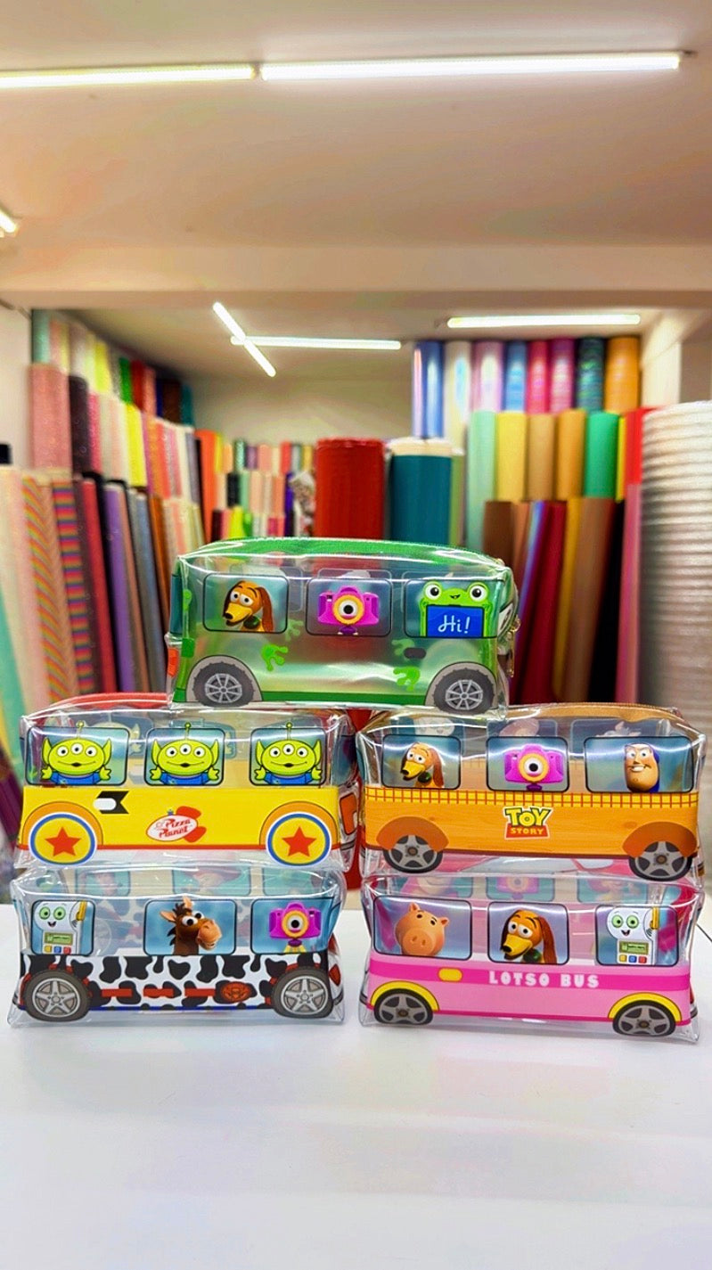 LIENZO TRANSPARENTE BUS TOY STORY