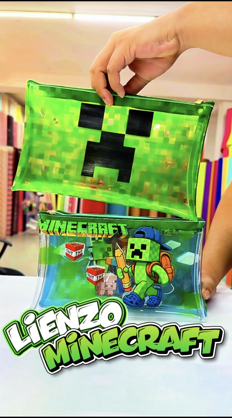 LIENZO MINECRAFT TRANSPARENTE