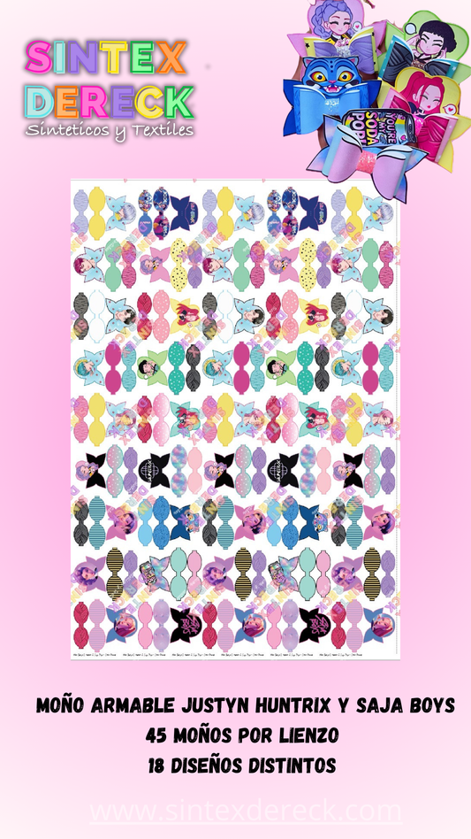 MOÑO ARMABLE JUSTYN HUNTRIX/SAJA BOYS
