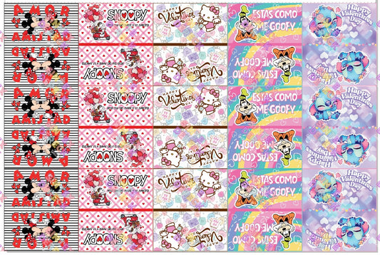 LIENZOS LAPICERAS/MONEDEROS SAN VALENTIN