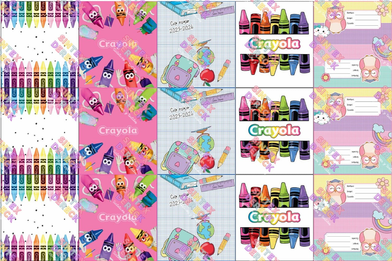 LIENZOS PARA LAPICERA/COSMETIQUERA