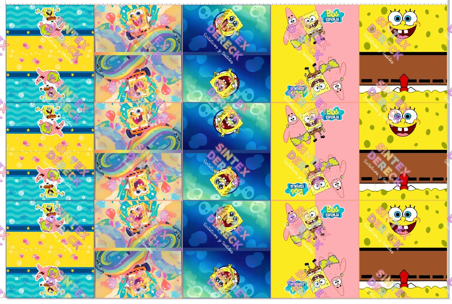 LIENZOS BOB ESPONJA