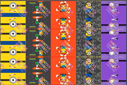LIENZO MINIONS TRANSPARENTE