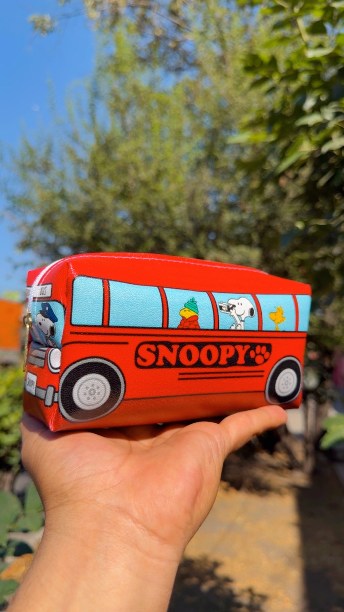 LIENZOS SNOOPY BUS