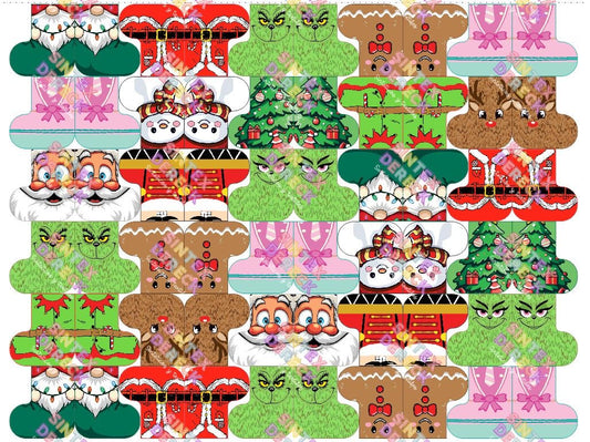 LIENZO MONEDERO NAVIDEÑO