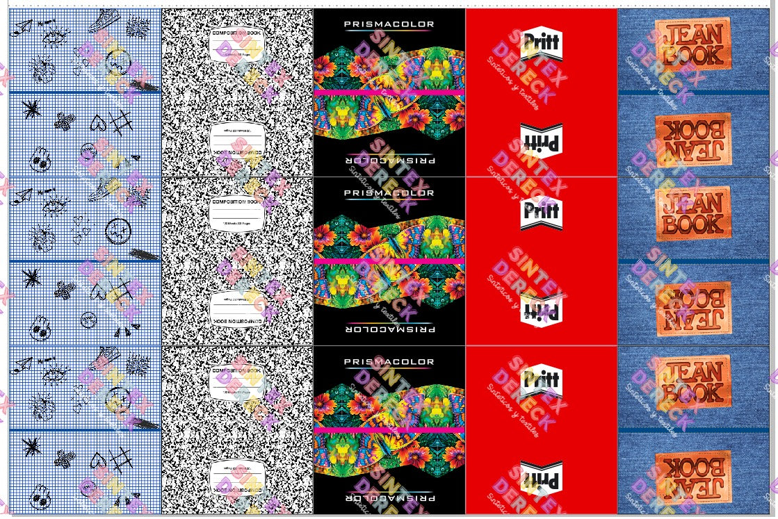 LIENZOS LAPICERAS/MONEDEROS ESCOLAR