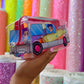 LIENZO TRANSPARENTE BUS PERSONAJES