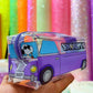 LIENZO SANRIO Y SNOOPY BUS TRANSPARENTE