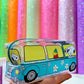 LIENZO SANRIO Y SNOOPY BUS TRANSPARENTE