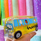 LIENZO SANRIO Y SNOOPY BUS TRANSPARENTE