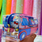 LIENZO SANRIO Y SNOOPY BUS TRANSPARENTE