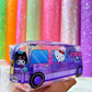 LIENZO SANRIO Y SNOOPY BUS TRANSPARENTE