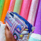 LIENZO SANRIO Y SNOOPY BUS TRANSPARENTE