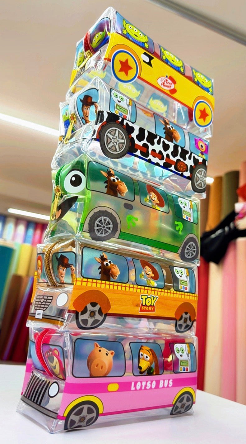 LIENZO TRANSPARENTE BUS TOY STORY