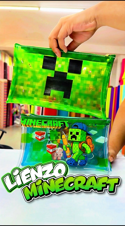 LIENZO MINECRAFT TRANSPARENTE