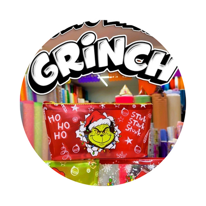 LIENZO NAVIDEÑO GRINCH TRANSPARENTE