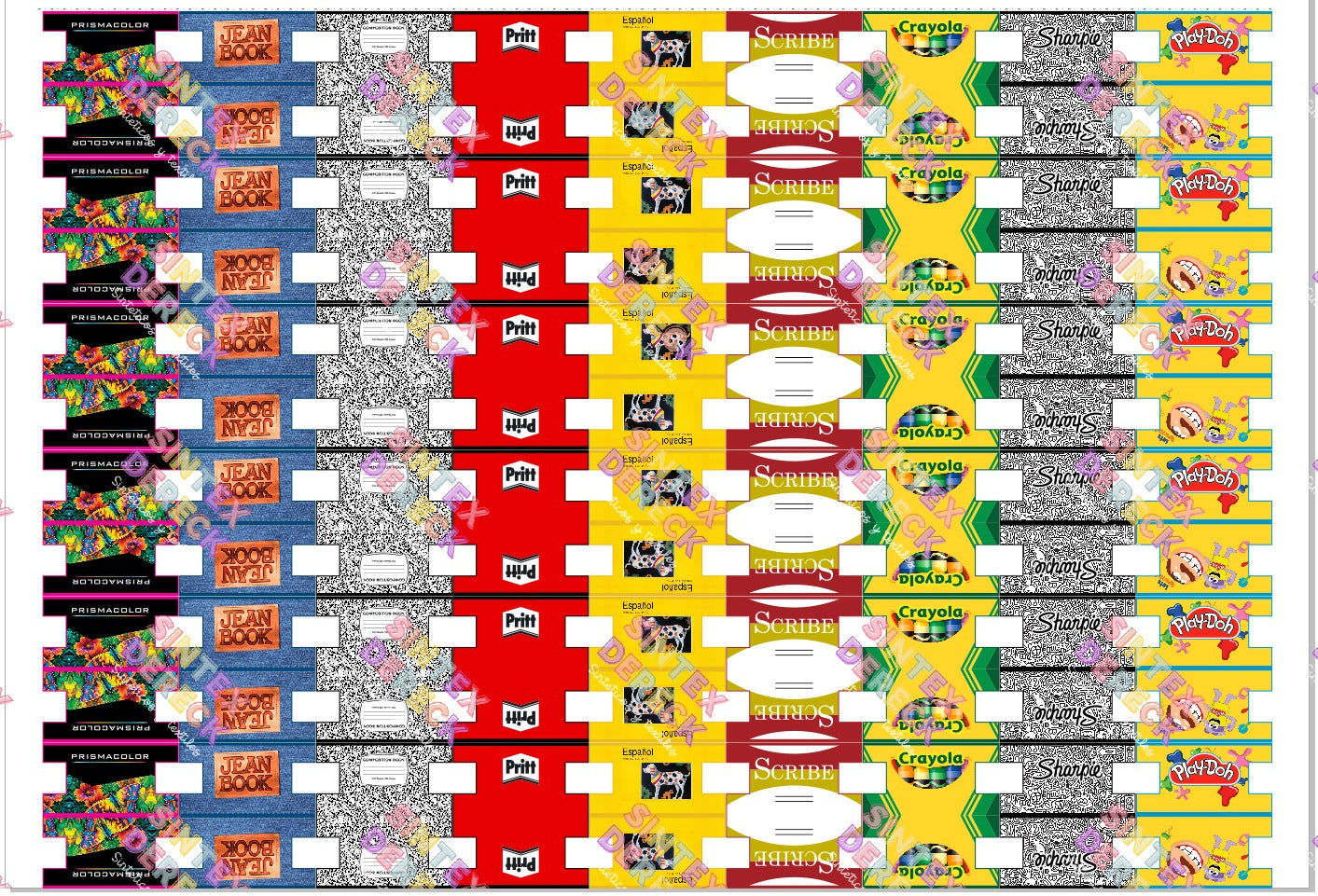 LIENZOS LAPICERAS/MONEDEROS ESCOLAR