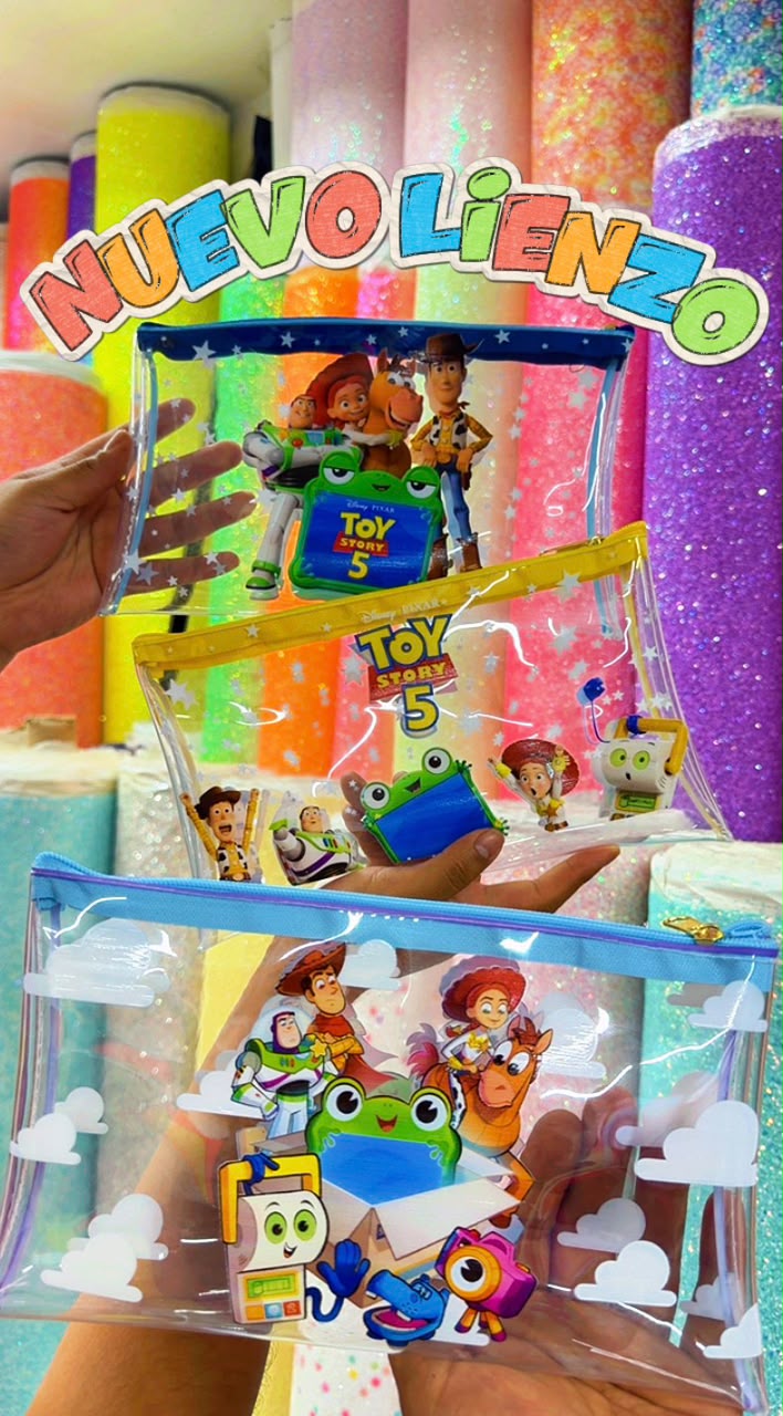 LIENZO TOY STORY TRANSPARENTE
