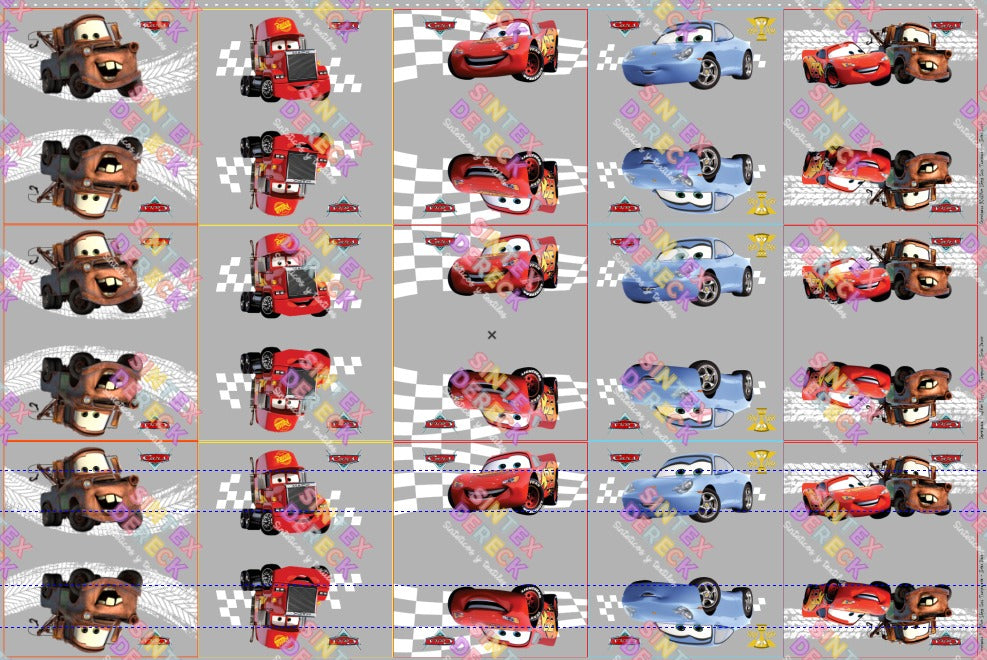 LIENZO CARS TRANSPARENTE