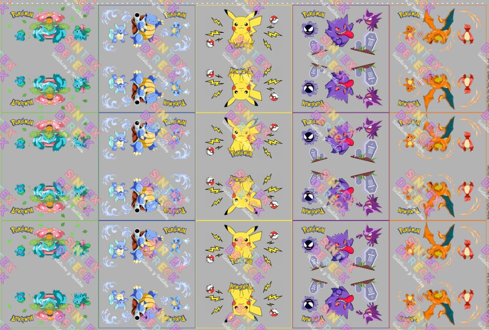 LIENZO POKEMON TRANSPARENTE