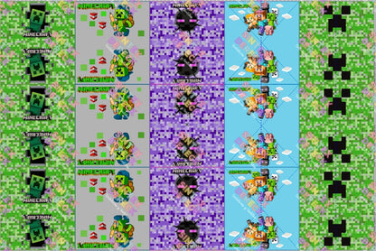 LIENZO MINECRAFT TRANSPARENTE