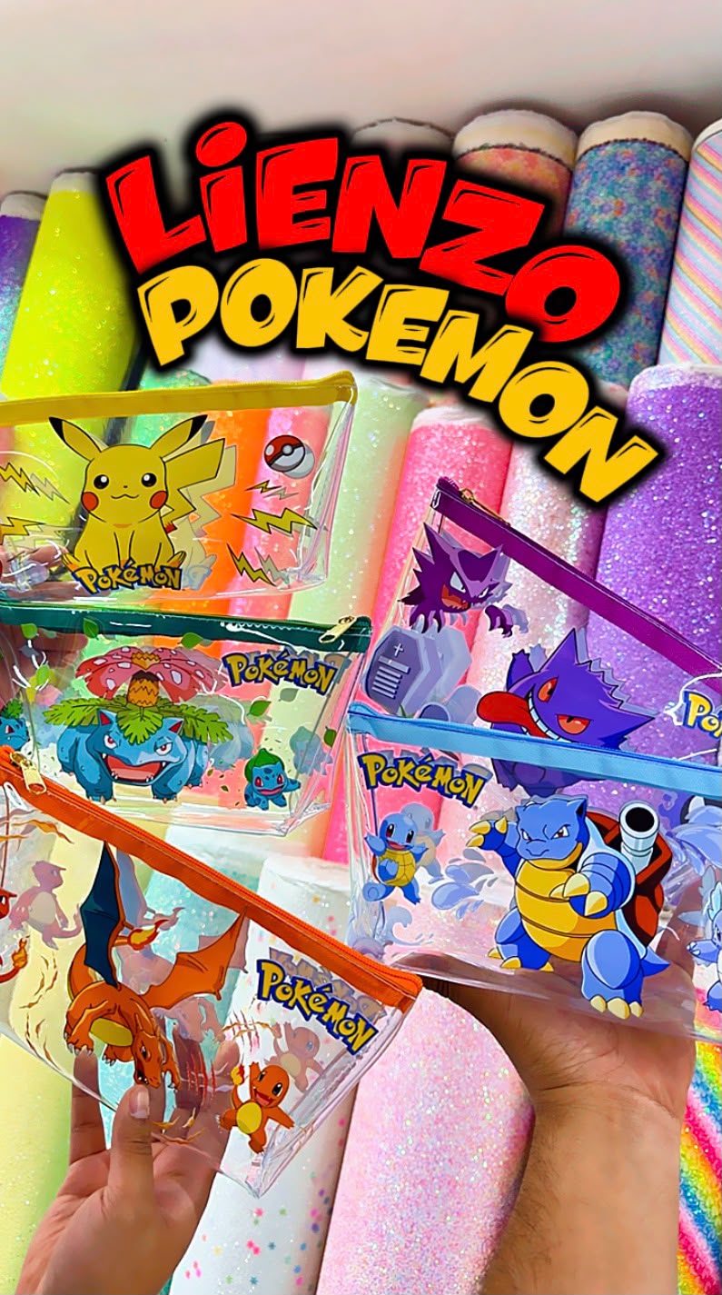 LIENZO POKEMON TRANSPARENTE