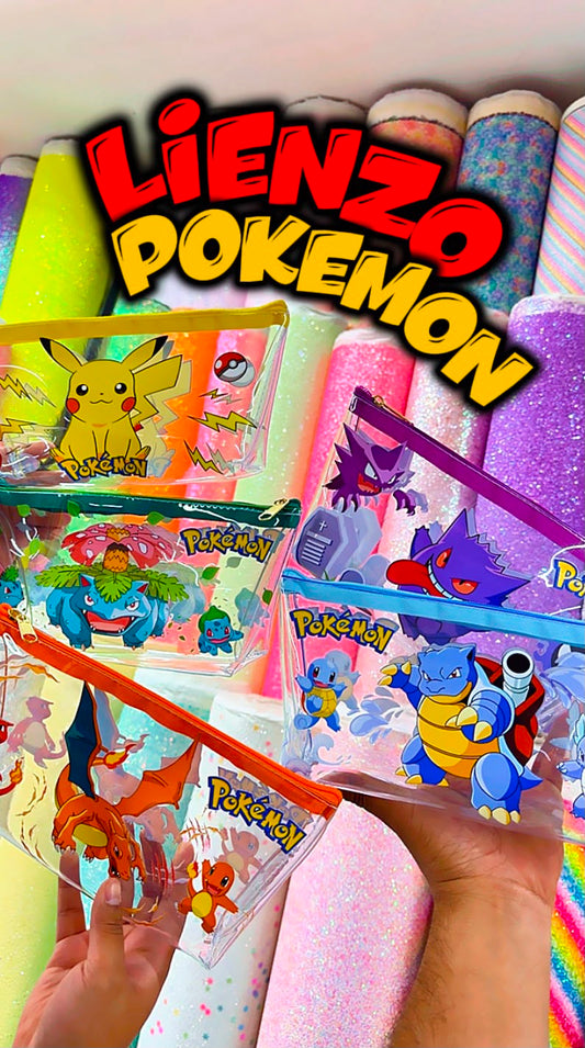 LIENZO POKEMON TRANSPARENTE