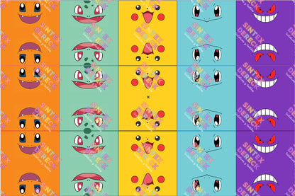 LIENZO POKEMON METALICO
