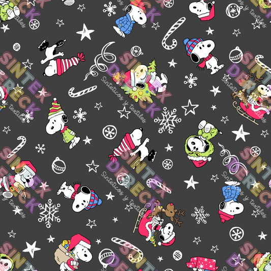 MICA SNOOPY NAVIDEÑO TORNASOL