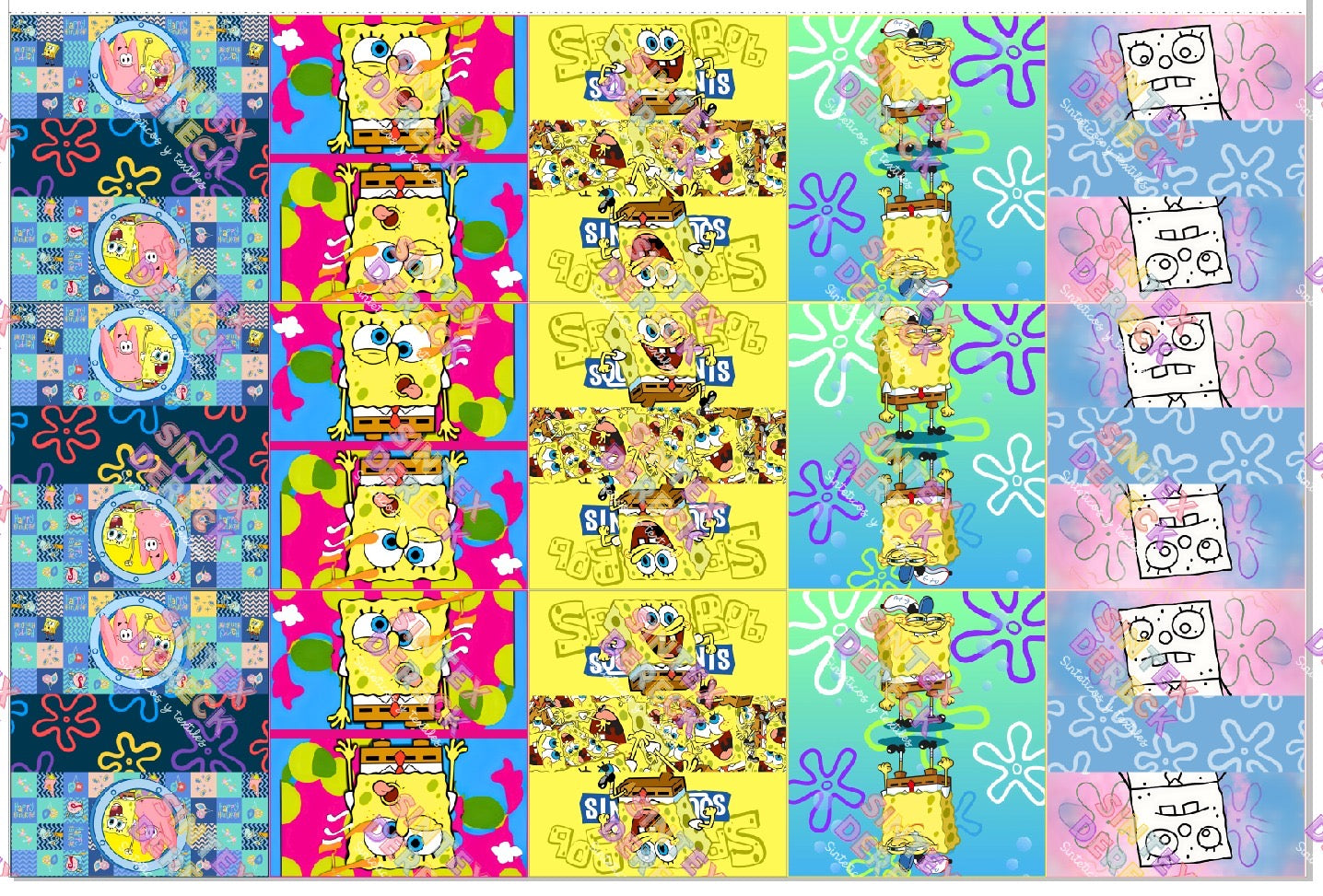 LIENZOS BOB ESPONJA