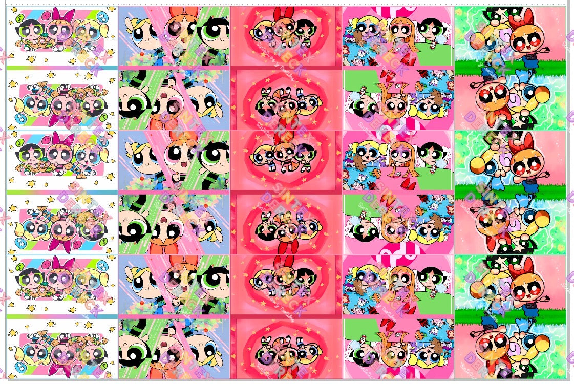 LIENZOS CHICAS SUPERPODEROSAS