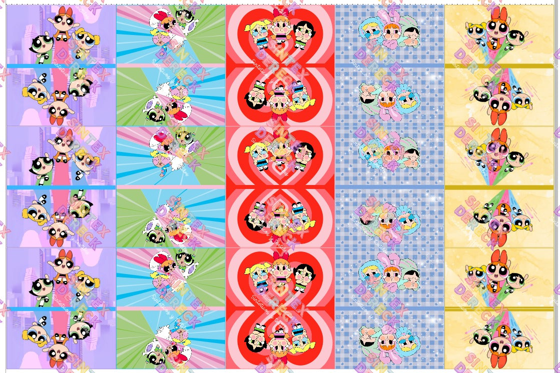 LIENZOS CHICAS SUPERPODEROSAS